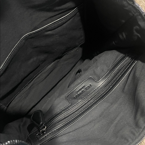 Ted Baker Black and Navy Textured Bag